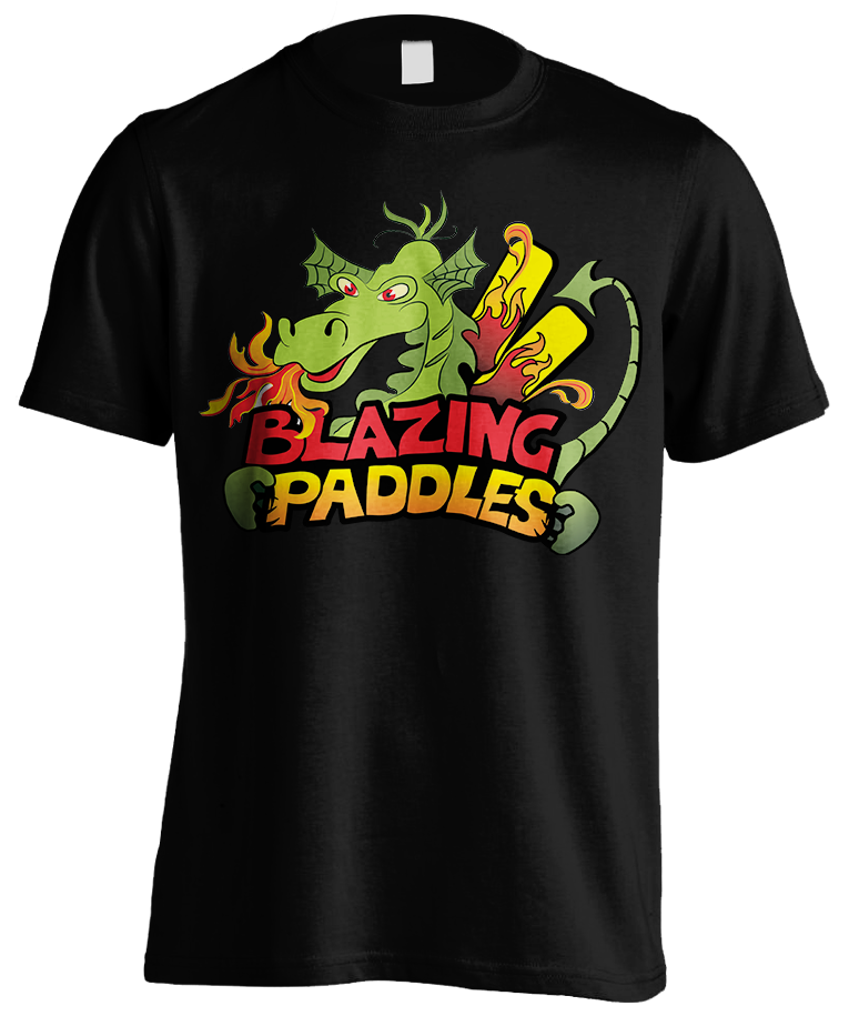 Event Logo Design for Blazing Paddles