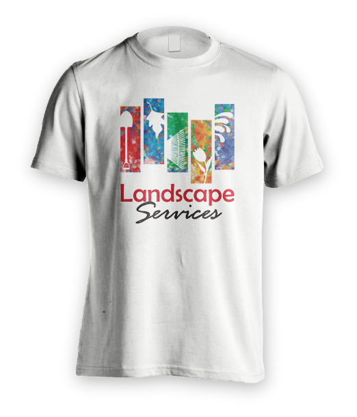T-shirt Logo Design for Landscape Services