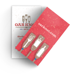 Business Card Graphic Design for Oar Knot