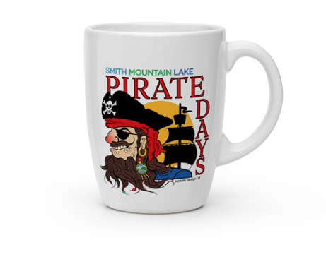 Logo Design For Pirate Days on Mug