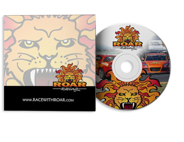 Graphic Design of CD and Case for Roar Racing