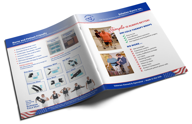 Graphic Design of Brochure for Solution Matrix Inc