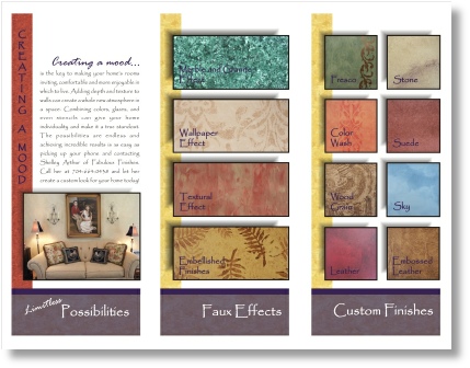 Fabulous Finishes Brochure Inside