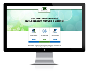 Website design for M&H Holding