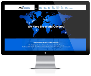 Website design for Management Alternatives by Ecstatic Design