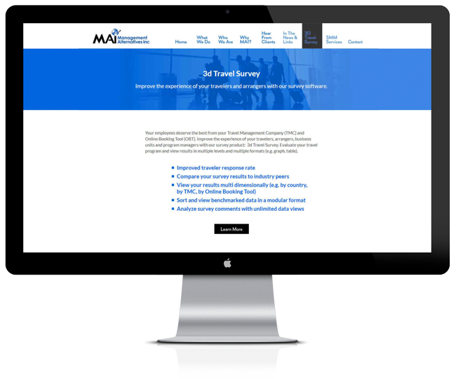Website Design for Management Alternatives